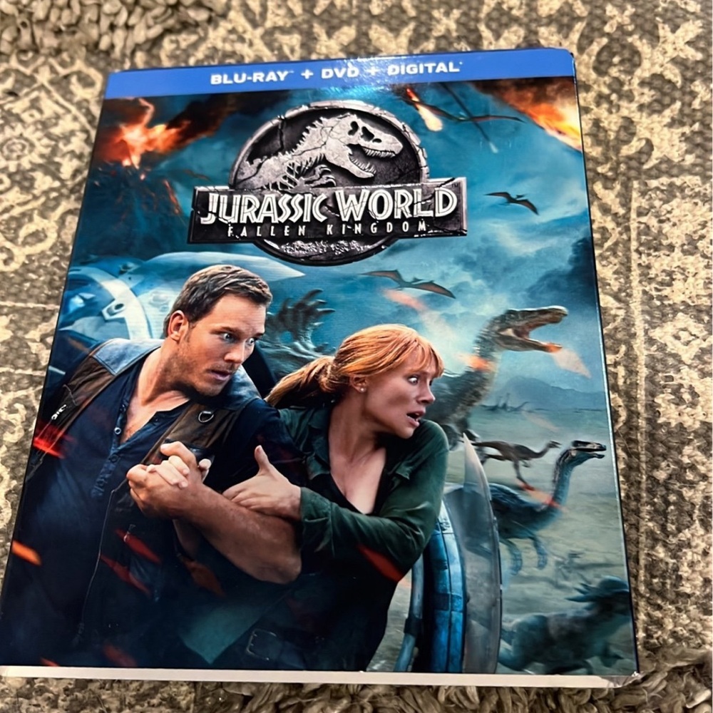 Jurassic World Fallen Kingdom Blu Ray